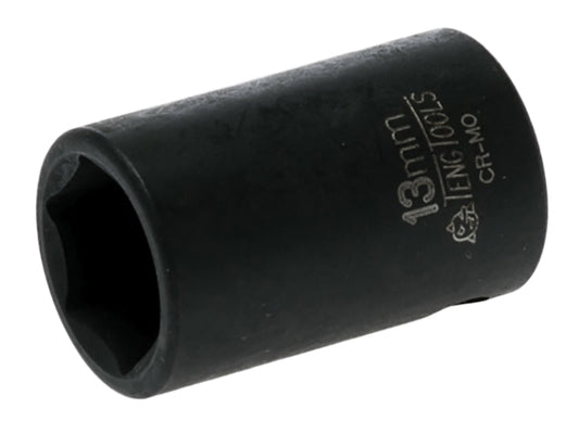 Teng 3/8in Drive 13mm Impact Socket Hexagon 6-Point TEN980513