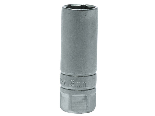 Teng Spark Plug Socket 1/2in Drive 18mm TENM120042