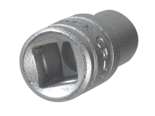 Teng 1/4in Drive 6mm Metric Hexagon Socket 6 Point Regular Length TENM140506