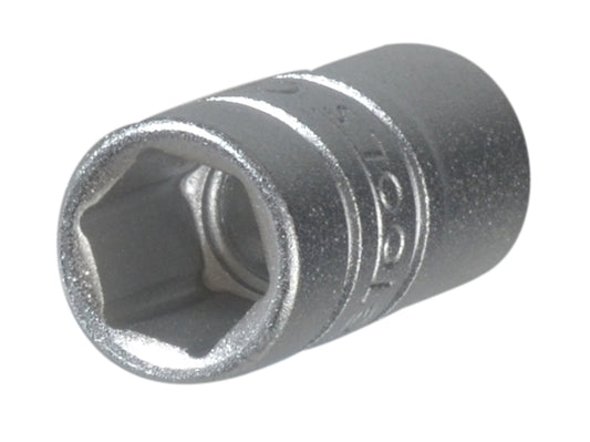 Teng 1/4in Drive 8mm Metric Hexagon Socket 6 Point Regular Length TENM140508