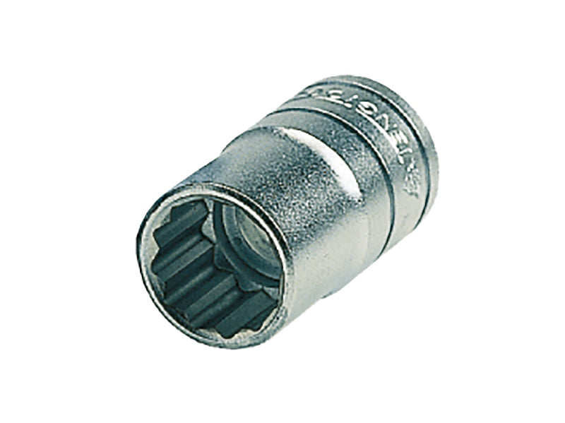 Teng 3/4"D 1.3/8in Bi Hex AF Socket Satin Finish Standard Length TENM340144