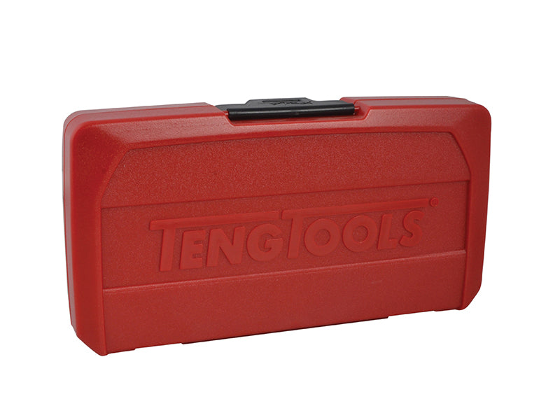Teng Metric Socket Set 36 Pc 1/4in Drive Chrome 6Pt With Bits In A Tray T1436