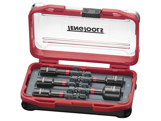 Teng Impact Nut Driver Set 5 Piece Use With Impact Power Tools TBNSI5