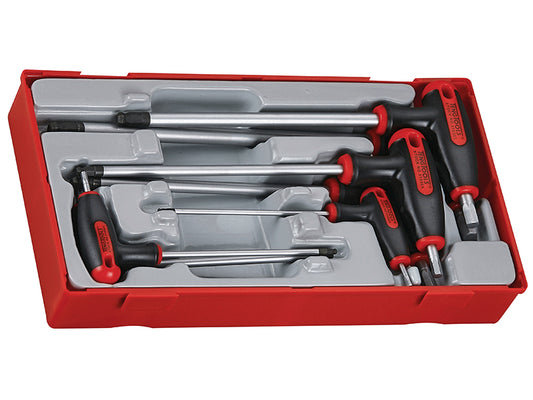 Teng TTHEX7 Metric Hex T-Handle Driver Set, 7 Piece TENTTHEX7