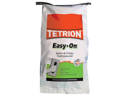 Tetrion Fillers Easy-On Filling & Jointing Compound Sack 5kg TETEAS050