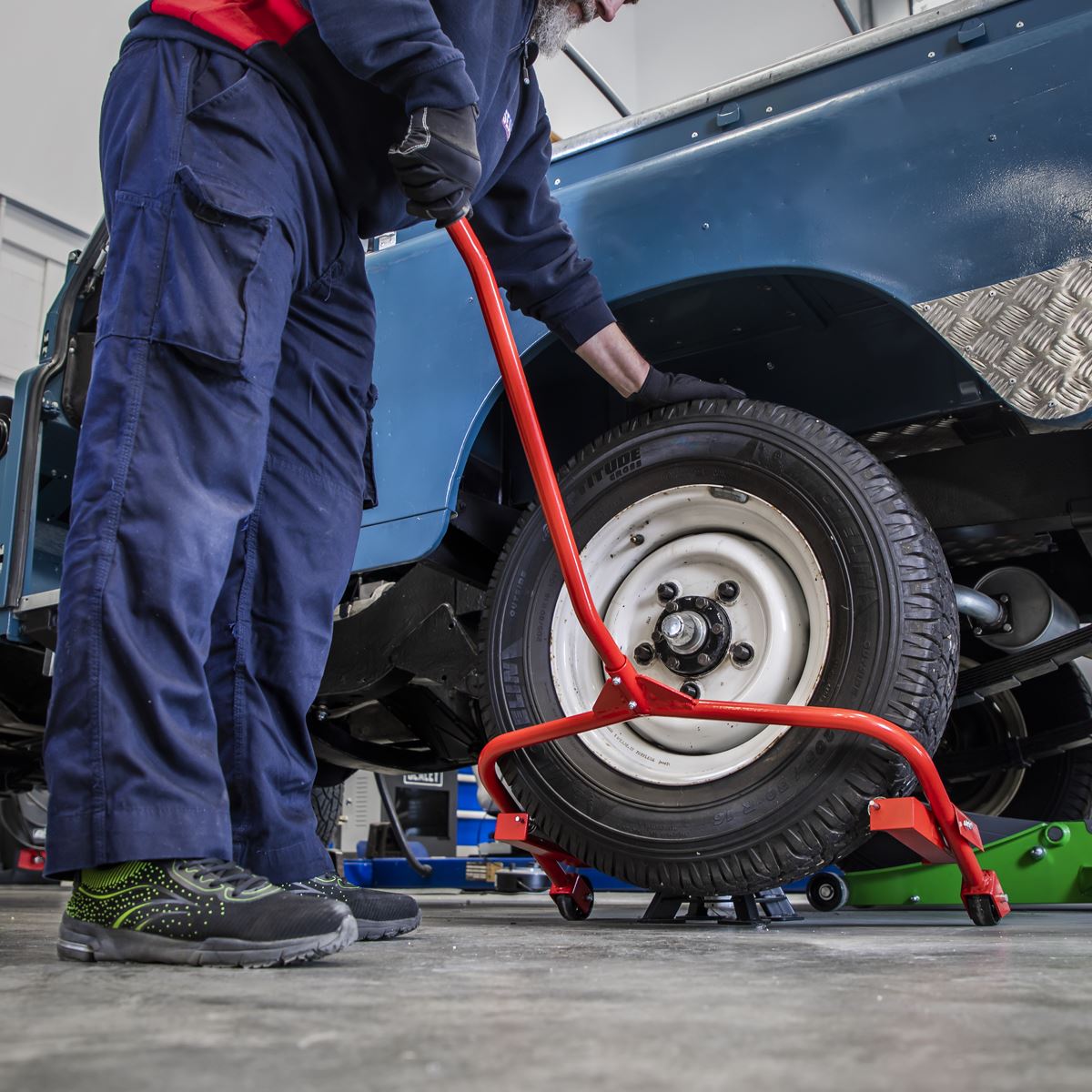 Sealey Tyre & Wheel Handling Dolly - 127kg Capacity TH002