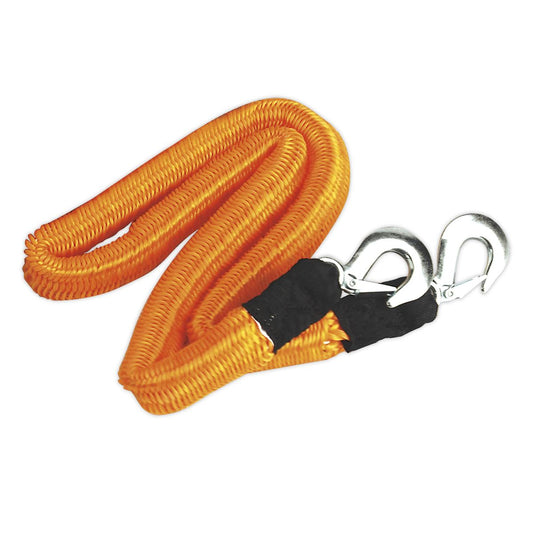 Sealey Tow Rope 2000kg Rolling Load Capacity TH2502