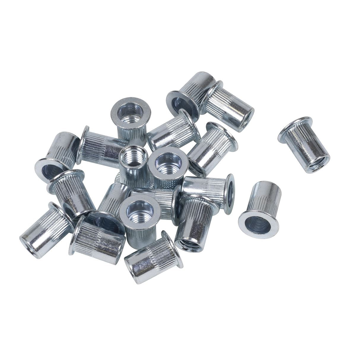 Sealey Splined Threaded Insert (Rivet Nut ) M12 - 25pcs TISM12