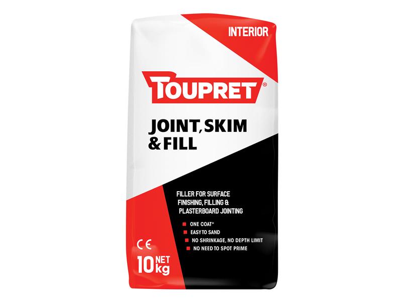 Toupret Joint Skim & Fill 10kg TOUFGBJ10GB