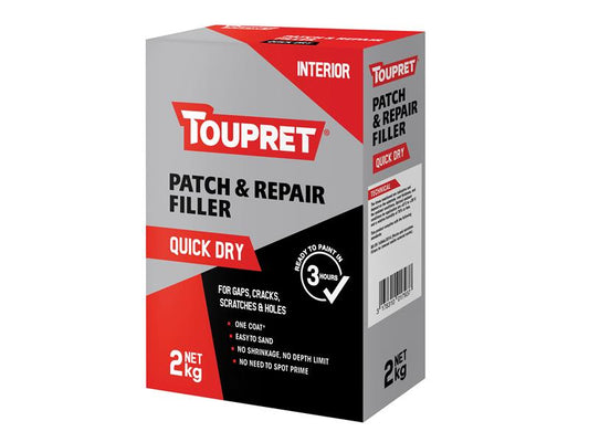 Toupret Quick Dry Patch & Repair 2kg TOUFGREB02GB