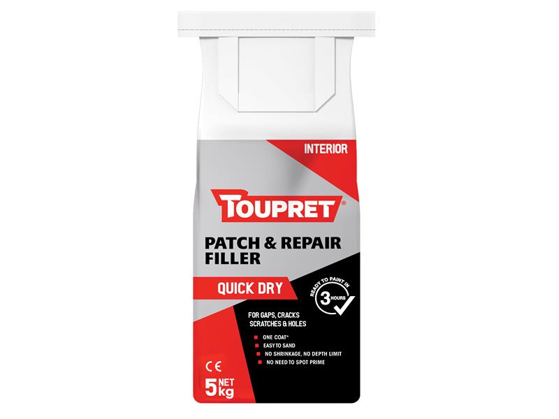 Toupret Quick Dry Patch & Repair 5kg TOUFGREB05GB