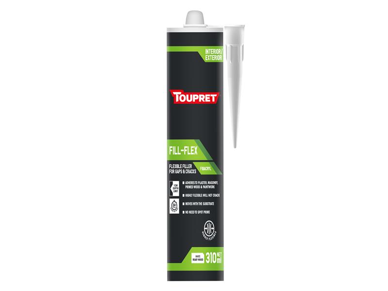 Toupret Fill-Flex 310ml Multi Use Flexible Filler Tubed TOUTTFIBACP3