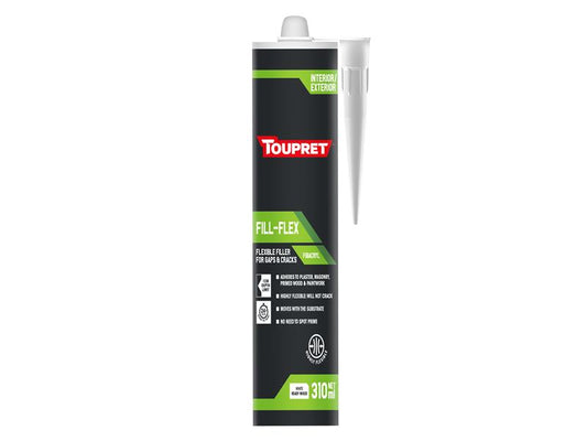 Toupret Fill-Flex 310ml Multi Use Flexible Filler Tubed TOUTTFIBACP3