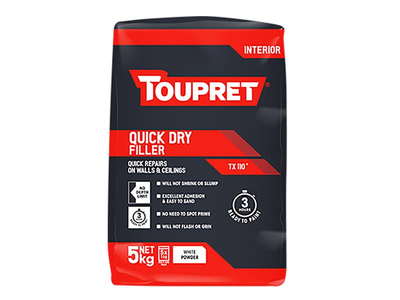 Toupret Quick Dry Filler 5kg TOUTTREB9051