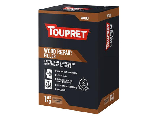 Toupret Wood Repair Filler 1kg TOUTTREPBO01