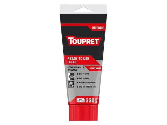Toupret Ready To Use Filler 330g Ready Mixed For Interior Surfaces TOUTTRPTUB