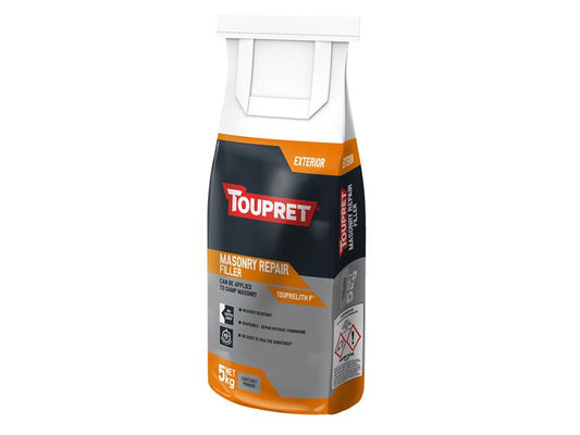 Toupret Exterior Masonry Repair Filler 5kg TOUTTTHR05