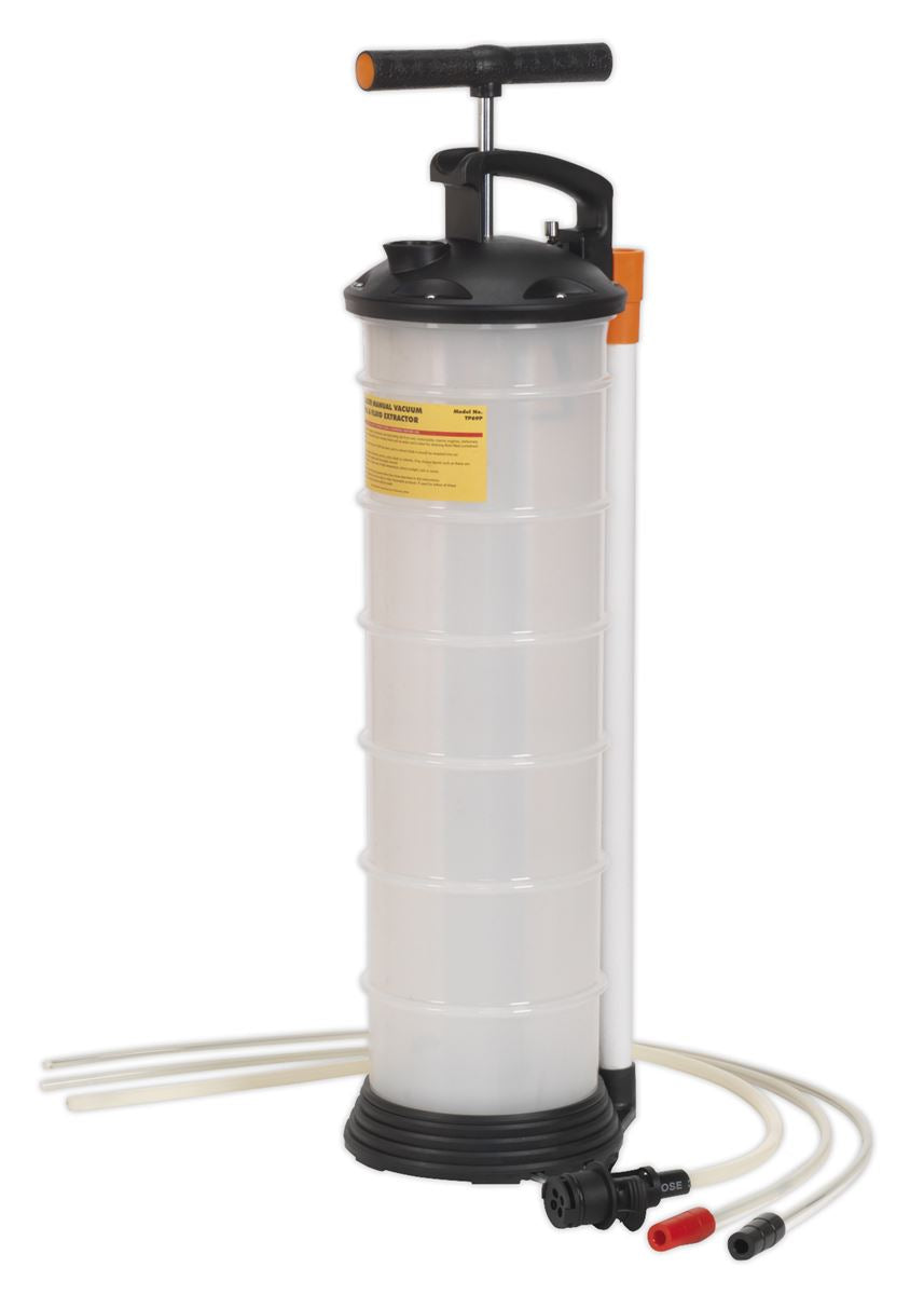 Sealey Vacuum Oil & Fluid Extractor Manual 6.5L TP69