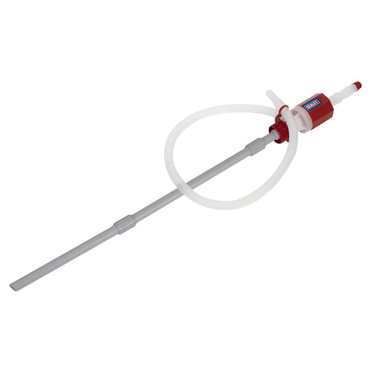 Sealey Syphon Pump Segmented Suction Pipe High Flow Multi Drum Heights TP782