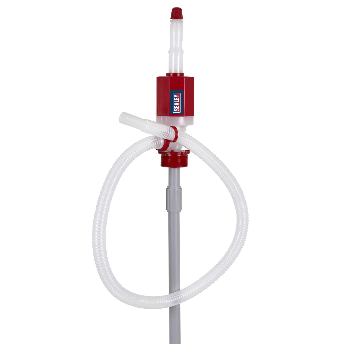 Sealey Syphon Pump Segmented Suction Pipe High Flow Multi Drum Heights TP782