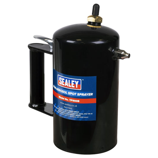 Sealey Black Non Aerosol Spot Sprayer Reusable Refillable Any Air Supply TP900B