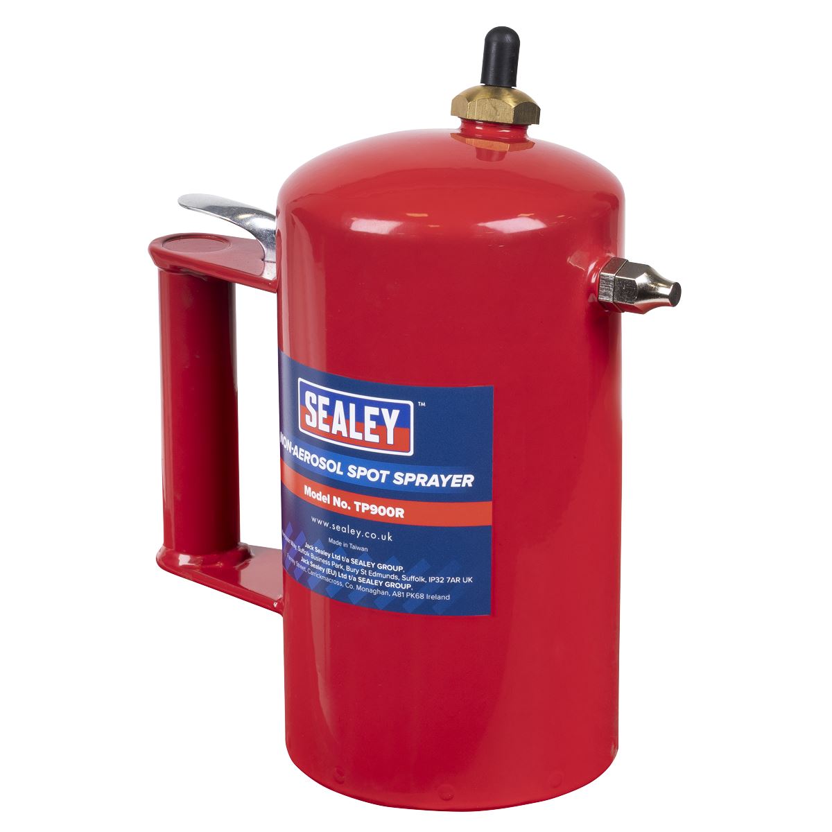 Sealey Non Aerosol Spot Sprayer Red Reusable & Refillable Any Air Supply TP900R