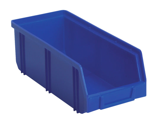 Sealey Plastic Storage Bin Deep 105 x 240 x 85mm - Blue Pack of 28 TPS2D