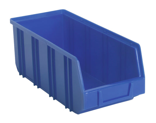 Sealey Plastic Storage Bin Deep 145 x 335 x 125mm Blue Pack of 16 TPS3D
