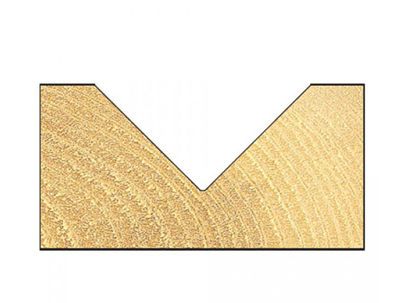 Trend 10/11 x 1/2 TCT V-Groove Chamfer 45° 19.0 x 38mm TRE101112TC