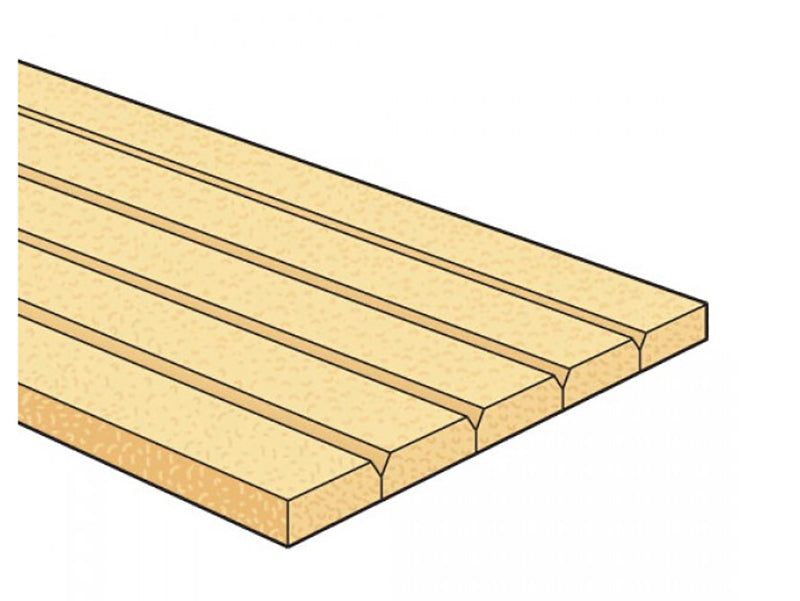 Trend 10/11 x 1/2 TCT V-Groove Chamfer 45° 19.0 x 38mm TRE101112TC