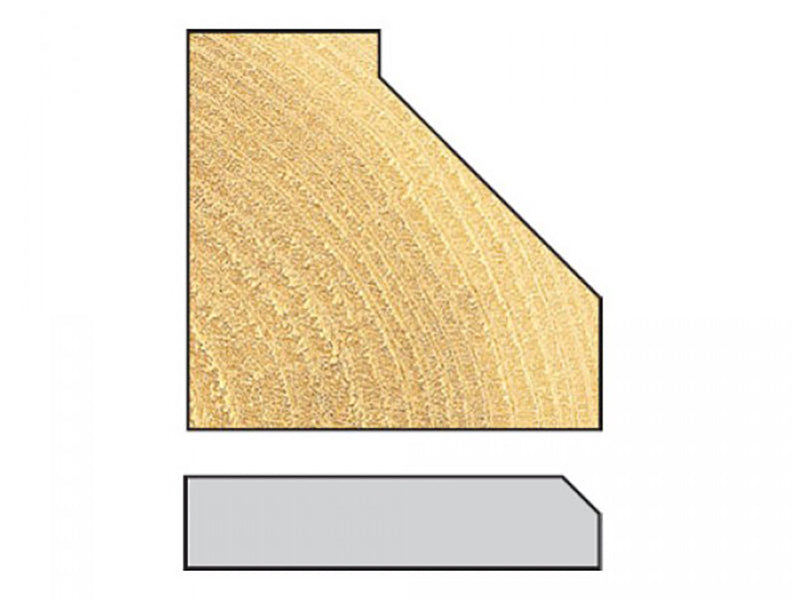 Trend 10H/1 x 1/4 TCT Pin Guided Chamfer / Bevel 45° 10 .0 x 14.0mm TRE10H114TC