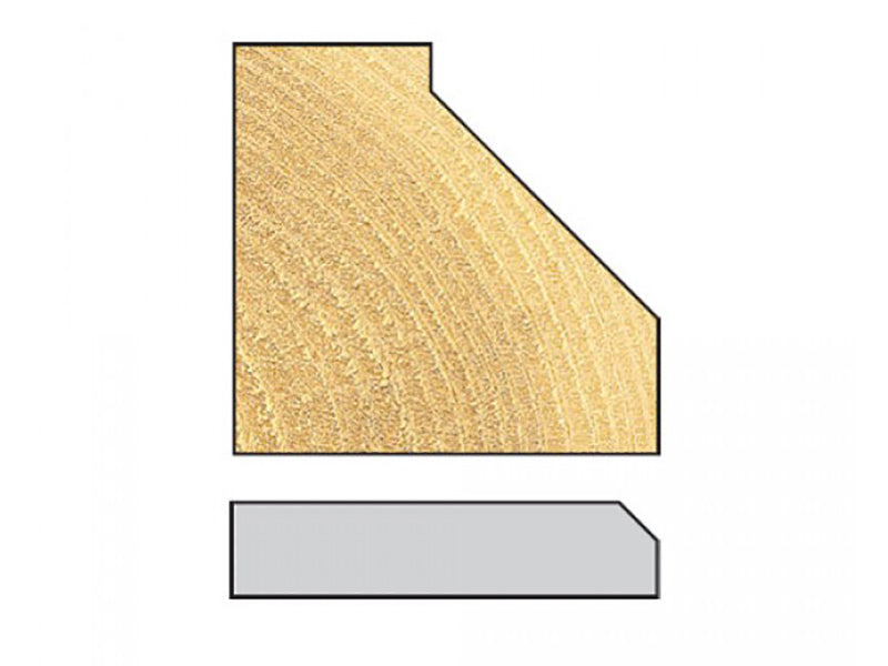 Trend 10H/1 x 1/4 TCT Pin Guided Chamfer / Bevel 45° 10 .0 x 14.0mm TRE10H114TC