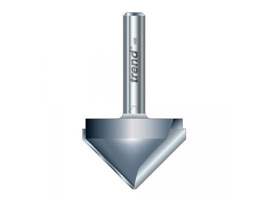 Trend 11/3 x 1/2 TCT V-Groove Cutter 45° 9.2 x 19.1mm TRE11312TC