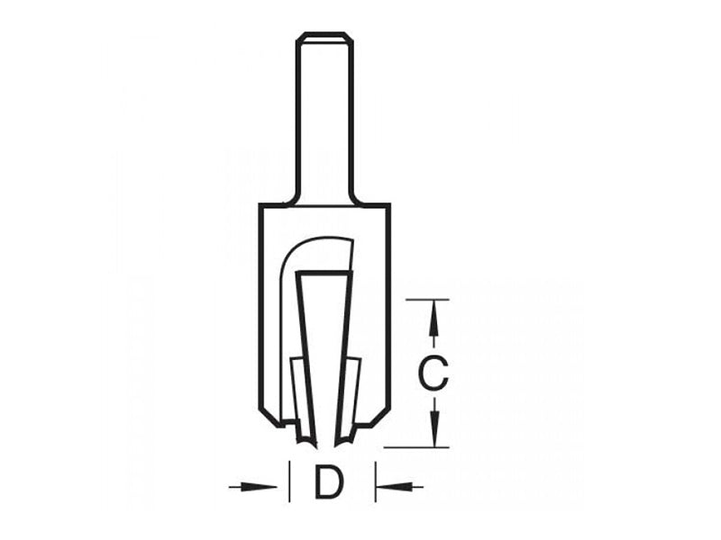 Trend 24/10 x 1/4 TCT Plug Maker No.10 TRE241014TC