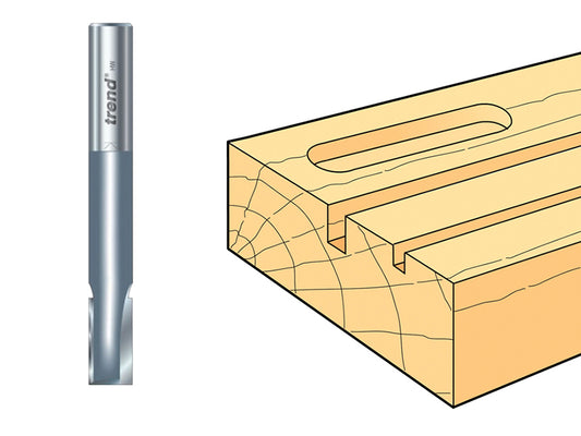 Trend 3/20L x 1/4 TCT Two Flute Pocket Cutter 6.3 x 16mm TRE320L14TC