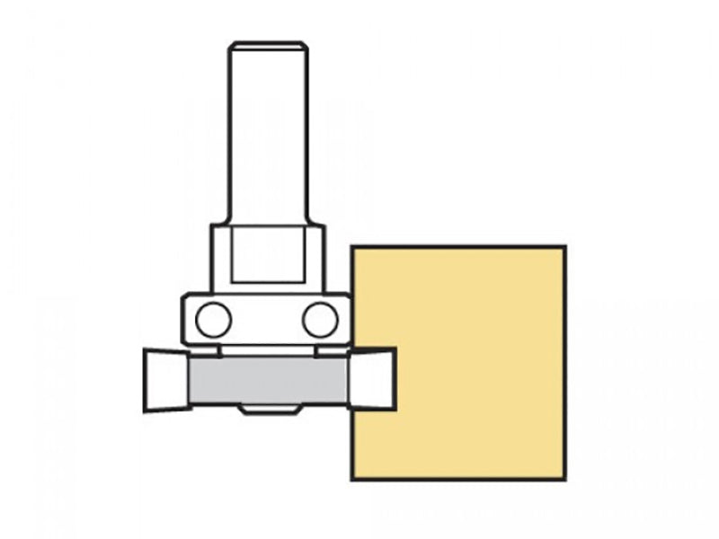 Trend 348 x 1/2 TCT Intumescent Cutter 15 x 40mm TRE34812TC