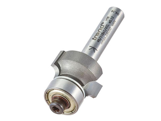 Trend 46/118 x 1/4 TCT Bearing Guided Ovolo & Round Over 3mm Radius TRE4611814TC