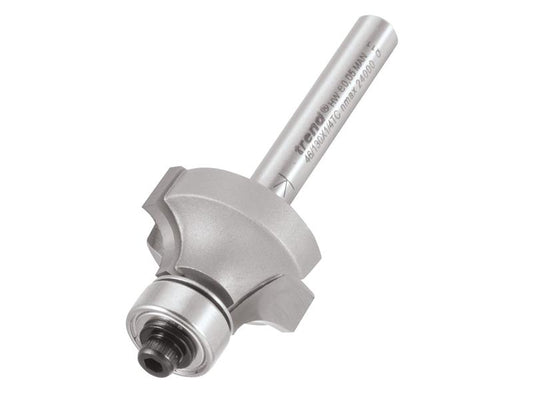Trend 46/130 x 1/4 TCT Bearing Guided Ovolo & Round Over 6.3mm Radius TRE4613014TC