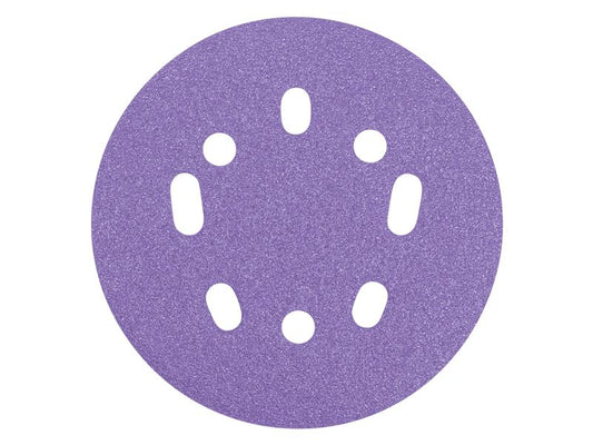 Trend Aluminium Oxide Orbital Sanding Disc 125mm x 120G (Pack 50) TREAB125120B