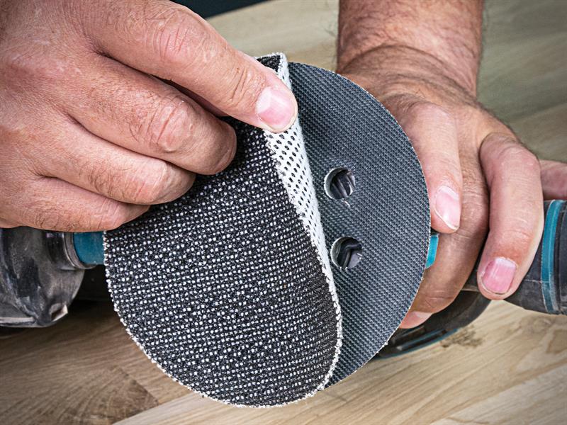 Trend Mesh Random Orbital Sanding Disc 125mm x 150G (Pack 5) TREAB125150M