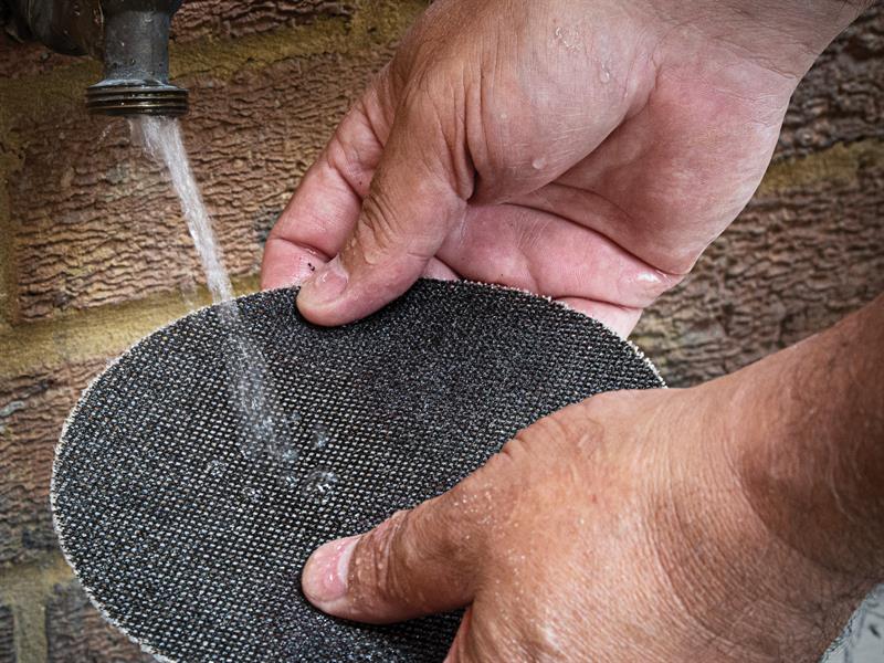 Trend Mesh Random Orbital Sanding Disc 125mm x 150G (Pack 5) TREAB125150M