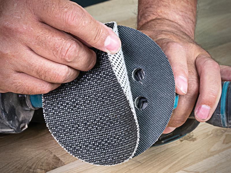 Trend Mesh Random Orbital Sanding Disc 125mm x 120G (Pack 5) TREAB125120M