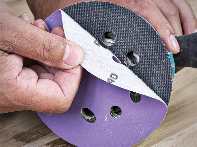 Trend Zirconium Orbital Sanding Disc 125mm x 80G (Pack 50) TREAB12580ZB