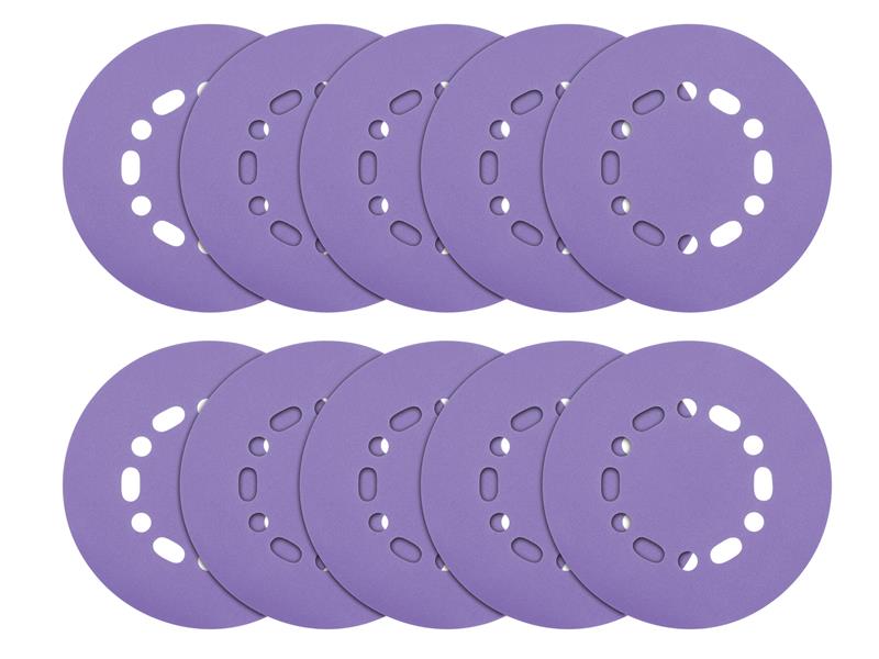 Trend Aluminium Oxide Orbital Sanding Disc 150mm x 120G (Pack 10) TREAB150120A