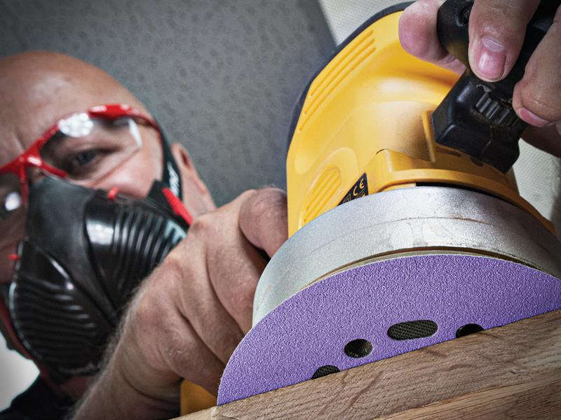 Trend Aluminium Oxide Orbital Sanding Disc 150mm x 180G (Pack 10) TREAB150180A