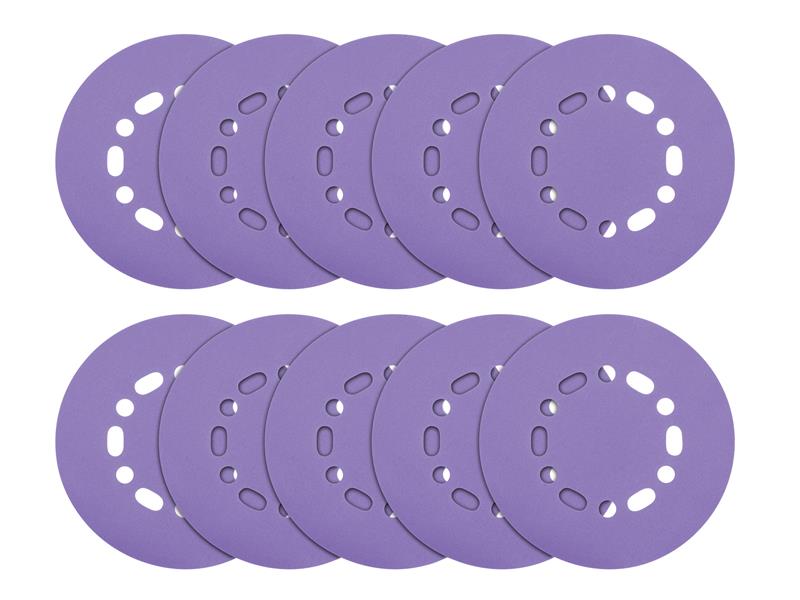 Trend Aluminium Oxide Orbital Sanding Disc 150mm x 120G (Pack 50) TREAB150120B