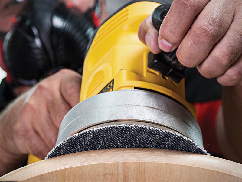 Trend Mesh Random Orbital Sanding Disc 150mm x 240G (Pack 5) TREAB150240M