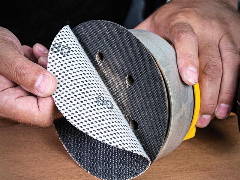 Trend Mesh Random Orbital Sanding Disc 150mm x 240G (Pack 5) TREAB150240M