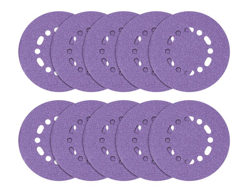 Trend Zirconium Orbital Sanding Disc 150mm x 80G (Pack 10) TREAB15080Z