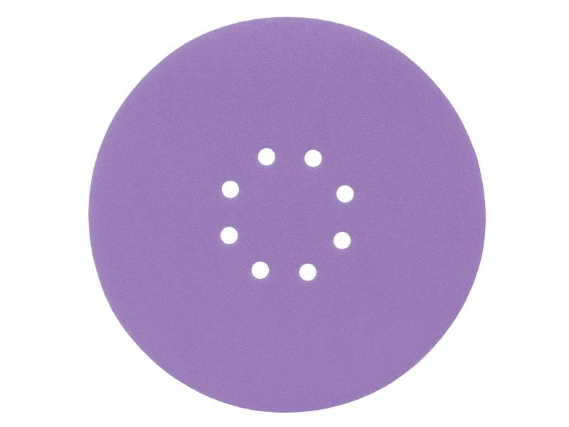 Trend Aluminium Oxide Orbital Sanding Disc 225mm x 240G (Pack 10) TREAB225240A